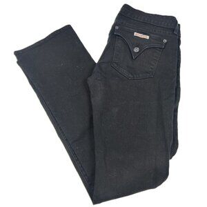 Hudson Womens Black Denim Jeans Size 29 USA Made